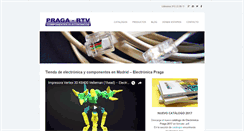 Desktop Screenshot of electronicapraga.com