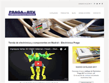 Tablet Screenshot of electronicapraga.com